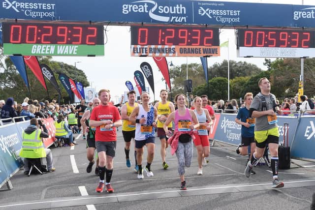 Great South Run in Southsea. Picture: Keith Woodland (171021-0).