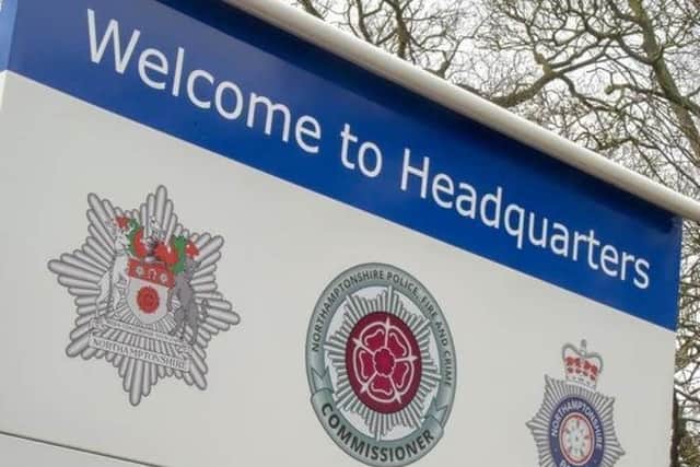 The gross misconduct hearing was held at Northamptonshire Police Headquarters.