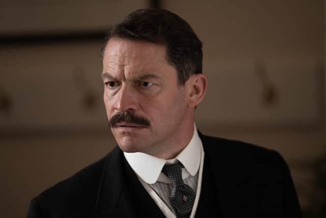 Dominic West has described his character, Uncle Matthew, as a “frightening patriarchal figure”. (C) Theodora Films Limited & Moonage Pictures Limited - Photographer: Robert Viglasky