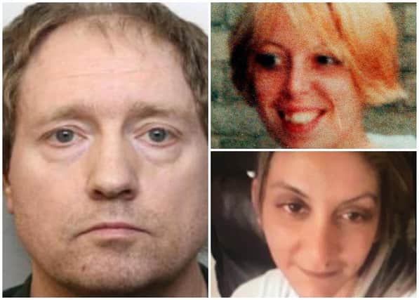 Gary Allen has been found guilty at Sheffield Crown Court of the murders of two women, Samantha Class (top right) and Alena Gralakova (bottom right) - (PA and Yorkshire Post)