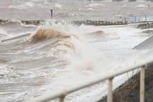 The public are urged to stay away from exposed coastal areas during the storm. Photo (stock image): PressEye