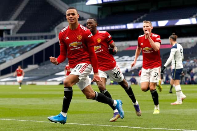 Mason Greenwood struck his third goal in four games to seal the win for Man United.
