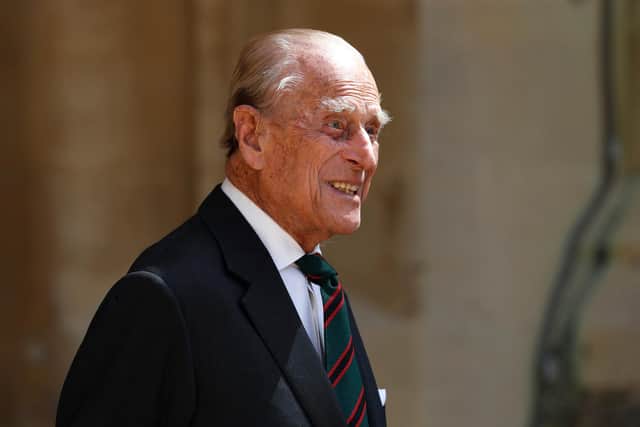 The Duke of Edinburgh passed away on April 9 at Windsor Castle (Getty).